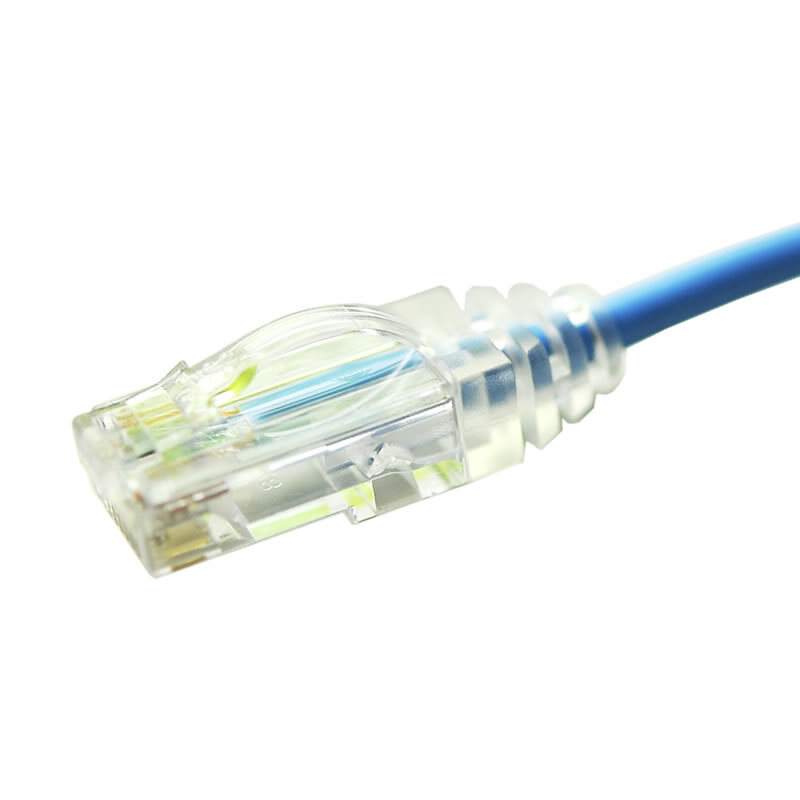 日線SPE超五類百兆網絡跳線 草綠色細徑連接線在工程應用中的優勢